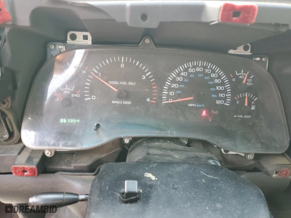2001 Dodge Ram 3500 with VIN 1B7MC33671J599792, listed as a Copart auction lot 80102234 with 261,354 mi miles and Salvage Title. Bid and sale history available at carsss.com. Image 9.