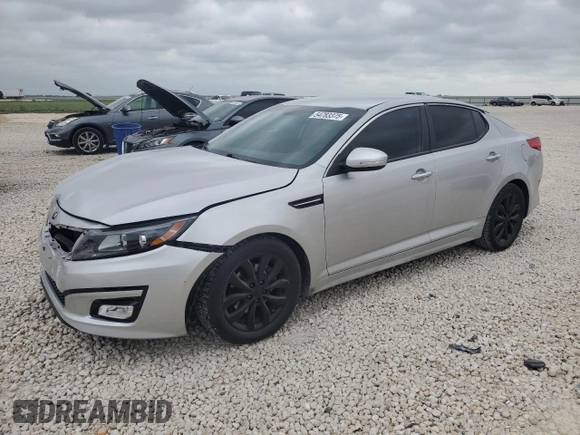 2015 Kia Optima LX with VIN 5XXGM4A72FG399488, listed as a Copart auction lot 54783375 with 184,474 mi miles and Clean title. Bid and sale history available at DreamBid. Image 1.