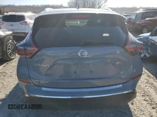 2022 Nissan Murano SL with VIN 5N1AZ2CJ7NC110314, listed as a Copart auction lot 81349514 with 35,069 mi miles and Salvage Title. Bid and sale history available at carsss.com. Image 6.