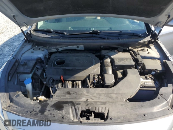 2016 Hyundai Sonata SE with VIN 5NPE24AF4GH402546, listed as a Copart auction lot 55767435 with 121,487 mi miles and Salvage Title. Bid and sale history available at carsss.com. Image 11.