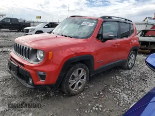 2020 Jeep Renegade Limited with VIN ZACNJAD14LPL42185, listed as a Copart auction lot 46510075 with 68,960 mi miles and Salvage title. Bid and sale history available at DreamBid. Image 1.