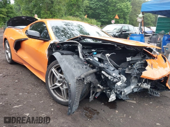 2022 Chevrolet Corvette 2LT with VIN 1G1YB2D4XN5111891, listed as a IAAI auction lot 42445789 with 41,672 mi miles and . Bid and sale history available at DreamBid. Image 6.