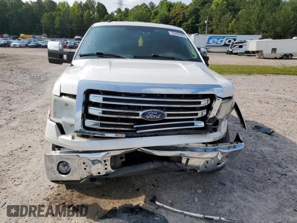2013 Ford F-150 XL with VIN 1FTFW1ET4DFC54797, listed as a Copart auction lot 59902635 with 168,290 mi miles and Salvage title. Bid and sale history available at DreamBid. Image 5.