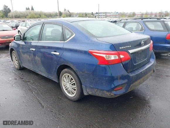 2017 Nissan Sentra SV with VIN 3N1AB7AP3HY353386, listed as a IAAI auction lot 41999989 with 83,946 mi miles. Bid and sale history available at carsss.com. Image 3.