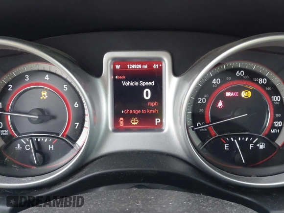 2013 Dodge Journey SXT with VIN 3C4PDDBG4DT660474, listed as a IAAI auction lot 41984607 with 124,926 mi miles and . Bid and sale history available at DreamBid. Image 7.