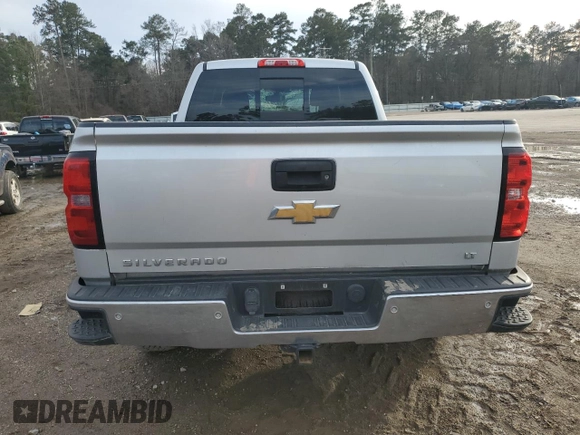 2015 Chevrolet Silverado 1500 LT with VIN 3GCUKREC9FG454013, listed as a Copart auction lot 43319665 with Not Provided miles and Salvage Title. Bid and sale history available at DreamBid. Image 6.