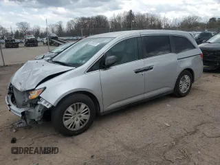 2014 Honda Odyssey LX с VIN 5FNRL5H26EB038147, выставлен на аукционе Copart как лот 50993035 с пробегом Не указан миль и Списание • Salvage title. История ставок и продаж доступна на DreamBid. Изображение 1.