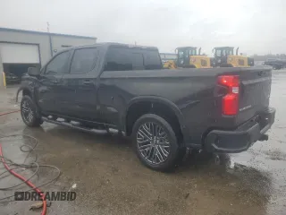 2024 Chevrolet Silverado 1500 RST with VIN 1GCUDEED3RZ334448, listed as a Copart auction lot 79333184 with 1,298 mi miles and Salvage Title. Bid and sale history available at carsss.com. Image 2.