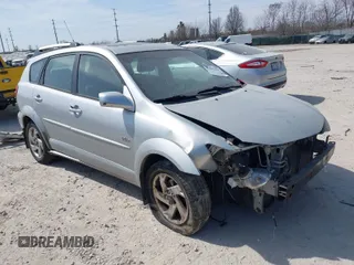 2005 Pontiac Vibe with VIN 5Y2SM638X5Z431711, listed as a IAAI auction lot 41805490 with 151,777 mi miles. Bid and sale history available at carsss.com. Image 1.