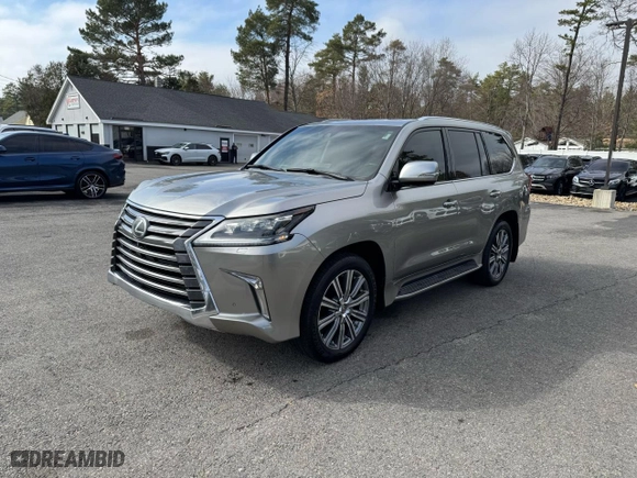 2016 Lexus LX 570 with VIN JTJHY7AX1G4191444, listed as a Copart auction lot 50238115 with 121,532 mi miles and Clean Title. Bid and sale history available at carsss.com. Image 1.