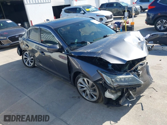 2018 Acura ILX with VIN 19UDE2F37JA008951, listed as a IAAI auction lot 41883226 with 55,312 mi miles and . Bid and sale history available at DreamBid. Image 1.
