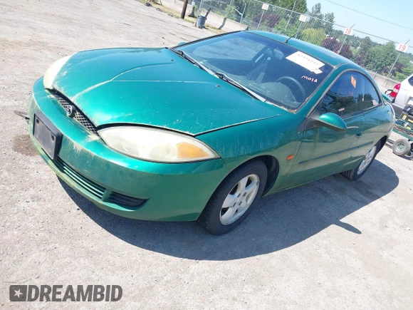 2002 Mercury Cougar z VIN 1ZWFT603725617814, wystawiony jako IAAI lot #42354235 z przebiegiem 236 231 mil mil oraz . Historia ofert i sprzedaży dostępna na DreamBid. Obrazek 2.