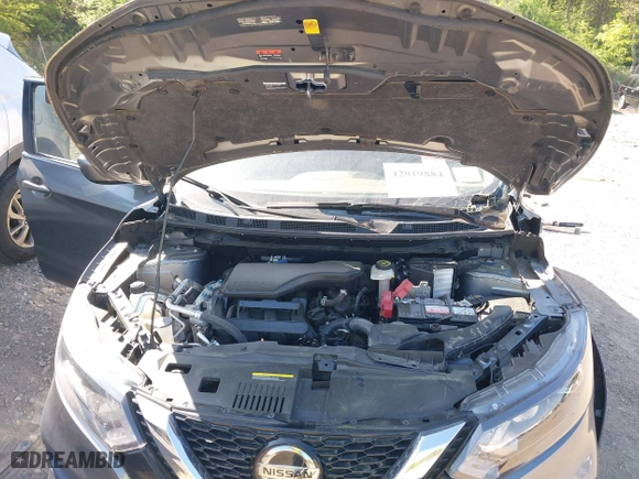 2021 Nissan Rogue Sport S with VIN JN1BJ1AV9MW305766, listed as a IAAI auction lot 42019884 with 64,500 mi miles. Bid and sale history available at carsss.com. Image 10.
