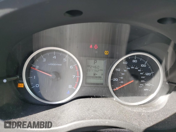 2015 Subaru Forester 2.5i with VIN JF2SJABC1FH565307, listed as a Copart auction lot 48946485 with 227,792 mi miles and Salvage Title. Bid and sale history available at carsss.com. Image 9.