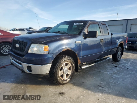 2006 Ford F-150 STX with VIN 1FTRX14W26FA15533, listed as a Copart auction lot 44410725 with 351,564 mi miles and Clean Title. Bid and sale history available at carsss.com. Image 1.