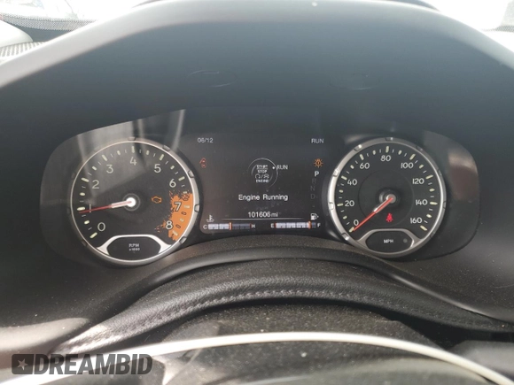 2017 Jeep Renegade Limited with VIN ZACCJBDB3HPE88030, listed as a Copart auction lot 60528245 with 101,606 mi miles and Salvage title. Bid and sale history available at DreamBid. Image 9.