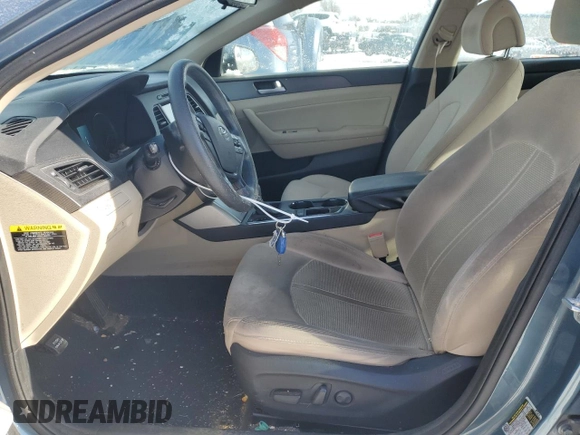 2017 Hyundai Sonata Sport with VIN 5NPE34AF0HH439270, listed as a Copart auction lot 89333675 with 194,457 mi miles and Salvage Title. Bid and sale history available at DreamBid. Image 7.