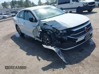 2023 Volkswagen Jetta S with VIN 3VW4M7BU4PM041881, listed as a IAAI auction lot 42064840 with 46,484 mi miles and . Bid and sale history available at DreamBid. Image 1.