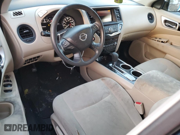 2016 Nissan Pathfinder Platinum with VIN 5N1AR2MNXGC606129, listed as a Copart auction lot 85046964 with 84,848 mi miles and Salvage Title. Bid and sale history available at carsss.com. Image 8.