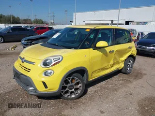 2014 FIAT 500L Trekking with VIN ZFBCFADH3EZ013347, listed as a IAAI auction lot 41551204 with 96,679 mi miles and . Bid and sale history available at DreamBid. Image 2.
