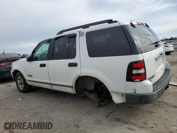 2006 Ford Explorer XLS with VIN 1FMEU62E46UB28972, listed as a Copart auction lot 43192195 with 227,573 mi miles and Salvage Title. Bid and sale history available at carsss.com. Image 2.