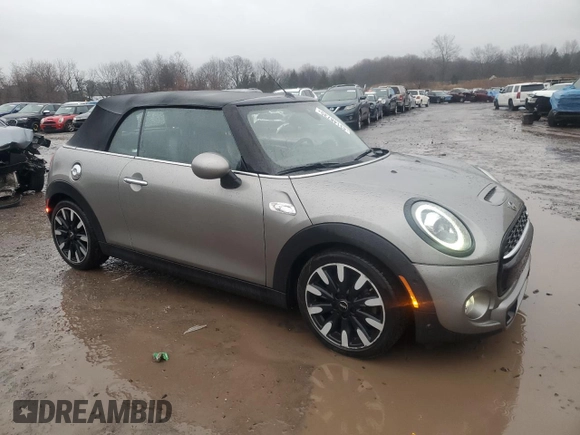 2019 MINI Convertible Cooper S z VIN WMWWG9C57K3E40882, wystawiony jako Copart lot #43148735 z przebiegiem 40 766 mil mil oraz Szkoda całkowita • Salvage title. Historia ofert i sprzedaży dostępna na DreamBid. Obrazek 4.