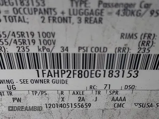 2014 Ford Taurus Limited with VIN 1FAHP2F80EG183153, listed as a IAAI auction lot 40860378 with 163,294 mi miles. Bid and sale history available at carsss.com. Image 9.