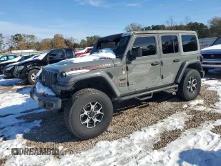 2018 Jeep Wrangler Unlimited Rubicon with VIN 1C4HJXFN5JW332073, listed as a Copart auction lot 89387295 with Not provided miles and Salvage title. Bid and sale history available at DreamBid. Image 1.