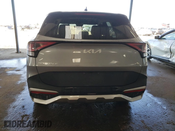 2024 Kia Sportage LX with VIN KNDPUCDF8R7278670, listed as a Copart auction lot 76417374 with 9,383 mi miles and Clean Title. Bid and sale history available at DreamBid. Image 6.