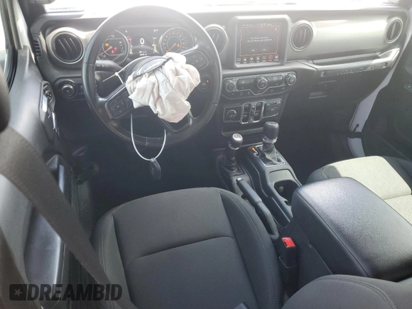 2020 Jeep Wrangler Unlimited Sport S с VIN 1C4HJXDN6LW265960, выставлен на аукционе Copart как лот 55750775 с пробегом 62 990 миль миль и На запчасти • Non repairable. История ставок и продаж доступна на DreamBid. Изображение 8.