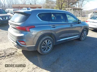 2019 Hyundai Santa Fe Limited with VIN 5NMS5CAD3KH033218, listed as a IAAI auction lot 41509237 with 95,152 mi miles. Bid and sale history available at carsss.com. Image 4.