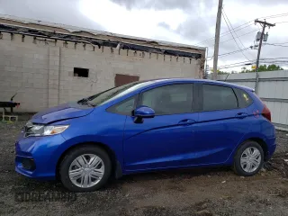 2019 Honda Fit LX with VIN 3HGGK5H4XKM718573, listed as a Copart auction lot 59049695 with 48,011 mi miles and Salvage title. Bid and sale history available at DreamBid. Image 1.