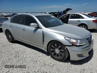 2009 Hyundai Genesis with VIN KMHGC46EX9U023528, listed as a Copart auction lot 67664594 with 168,562 mi miles and Salvage Title. Bid and sale history available at carsss.com. Image 4.