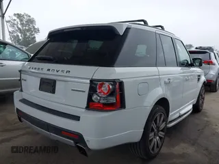 2013 Land Rover Range Rover Sport SC with VIN SALSH2E40DA800038, listed as a IAAI auction lot 42152992 with 119,438 mi miles and . Bid and sale history available at DreamBid. Image 4.