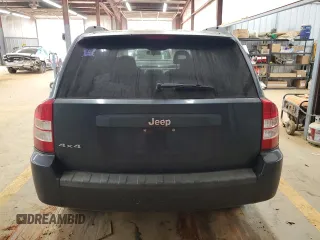 2007 Jeep Compass Sport with VIN 1J8FF47W87D130159, listed as a Copart auction lot 47032565 with 161,236 mi miles and Salvage Title. Bid and sale history available at carsss.com. Image 6.
