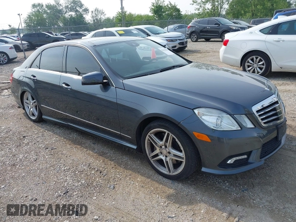 2011 Mercedes-Benz E 550 Luxury with VIN WDDHF9AB9BA442980, listed as a IAAI auction lot 42439893 with 129,058 mi miles and . Bid and sale history available at DreamBid. Image 1.