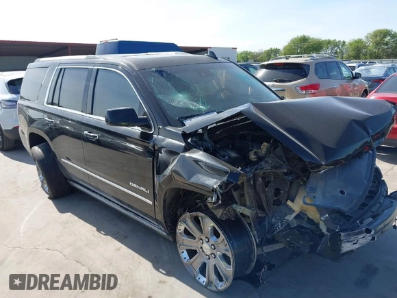 2016 GMC Yukon Denali with VIN 1GKS2CKJ4GR110747, listed as a IAAI auction lot 41876778 with 1 mi miles. Bid and sale history available at carsss.com. Image 1.
