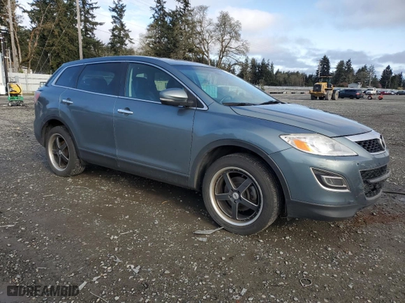 2010 Mazda CX-9 Grand Touring with VIN JM3TB3MV8A0224124, listed as a Copart auction lot 51468175 with 143,513 mi miles and Salvage Title. Bid and sale history available at carsss.com. Image 4.
