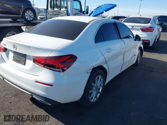 2021 Mercedes-Benz A 220 with VIN W1K3G4EB6MJ313814, listed as a IAAI auction lot 40963795 with 75,667 mi miles and . Bid and sale history available at DreamBid. Image 4.