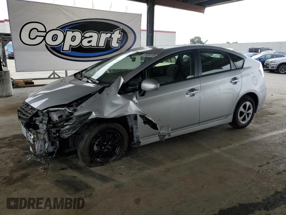 2015 Toyota Prius Four with VIN JTDKN3DU3F0469634, listed as a Copart auction lot 55484135 with 51,950 mi miles and Salvage Title. Bid and sale history available at DreamBid. Image 1.