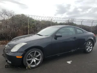 2003 Infiniti G35 w/Leather with VIN JNKCV54E53M213619, listed as a Copart auction lot 49518105 with 52,737 mi miles and Salvage Title. Bid and sale history available at DreamBid. Image 1.