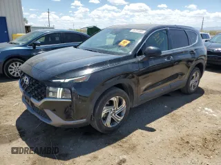 2021 Hyundai Santa Fe SE z VIN 5NMS14AJXMH340458, wystawiony jako Copart lot #55781005 z przebiegiem 121 872 mil mil oraz Szkoda całkowita • Salvage title. Historia ofert i sprzedaży dostępna na DreamBid. Obrazek 1.