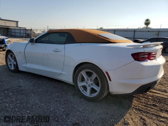 2020 Chevrolet Camaro 1LT with VIN 1G1FB3DS8L0115346, listed as a Copart auction lot 72561834 with 83,573 mi miles and Clean Title. Bid and sale history available at carsss.com. Image 2.