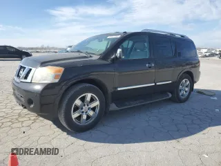 2011 Nissan Armada SV with VIN 5N1BA0ND2BN612218, listed as a Copart auction lot 47047755 with 246,882 mi miles and Clean Title. Bid and sale history available at DreamBid. Image 1.