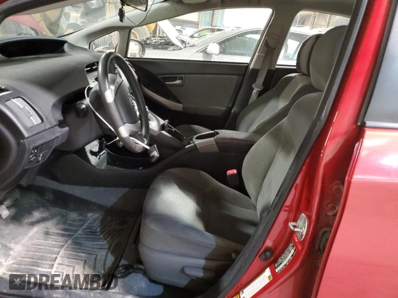 2013 Toyota Prius One with VIN JTDKN3DU9D1650809, listed as a Copart auction lot 53112825 with 251,324 mi miles and Clean Title. Bid and sale history available at carsss.com. Image 7.