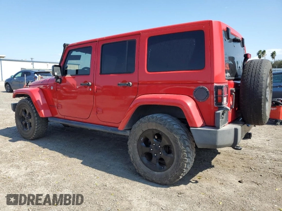 2015 Jeep Wrangler Unlimited Sahara with VIN 1C4BJWEG5FL717175, listed as a Copart auction lot 43212355 with 93,298 mi miles and Clean Title. Bid and sale history available at carsss.com. Image 2.