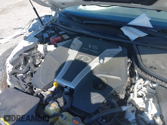2018 Infiniti Q60 Luxe with VIN JN1EV7EK5JM340350, listed as a IAAI auction lot 41874749 with 71,946 mi miles and . Bid and sale history available at carsss.com. Image 10.
