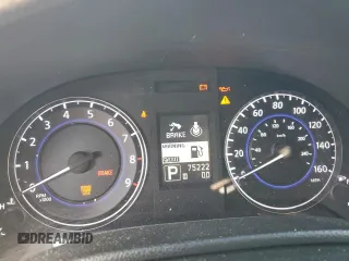 2015 Infiniti Q40 with VIN JN1CV6AP1FM500430, listed as a Copart auction lot 75240454 with 75,222 mi miles and Salvage Title. Bid and sale history available at carsss.com. Image 9.