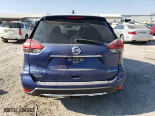 2017 Nissan Rogue SL with VIN JN8AT2MV9HW025196, listed as a Copart auction lot 43912005 with 120,507 mi miles and Salvage Title. Bid and sale history available at carsss.com. Image 6.