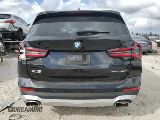 2024 BMW X3 sDrive30i with VIN WBX47DP04RN279725, listed as a Copart auction lot 46577905 with 13,419 mi miles and Salvage Title. Bid and sale history available at DreamBid. Image 6.